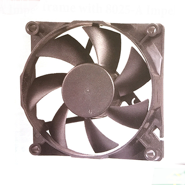 8025 round CPU fan