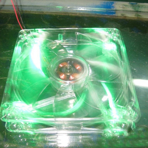 1225 DC fan with green light